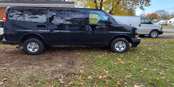 image of service vans